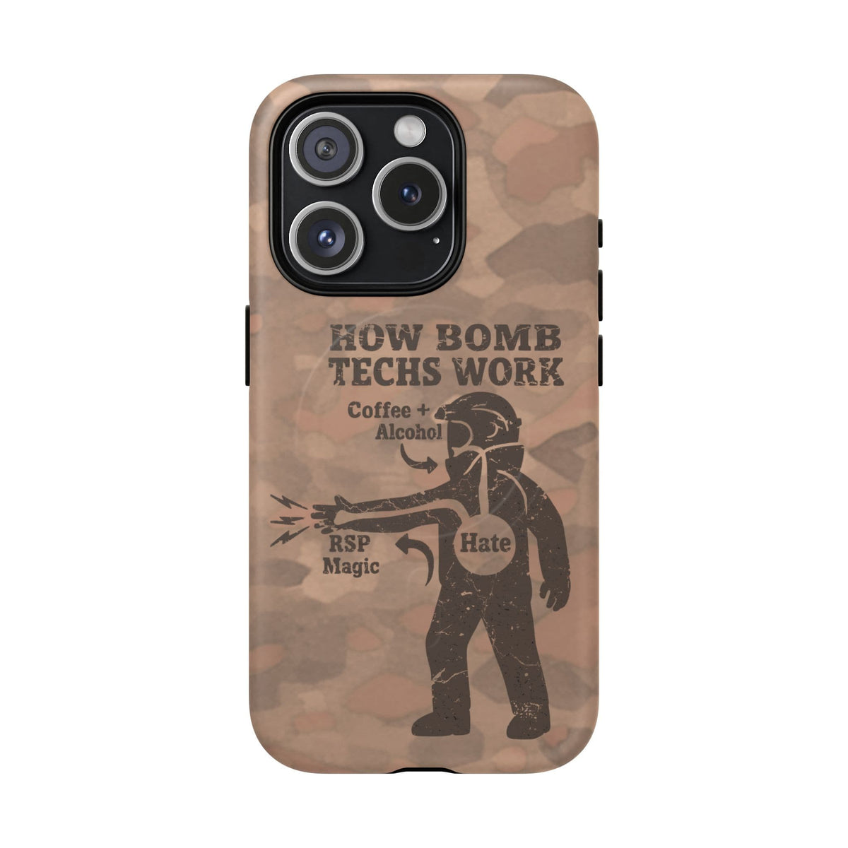 K-Factor Supply Co RSP Magic Tough Magnetic iPhone Case iPhone 15 Pro / Matte
