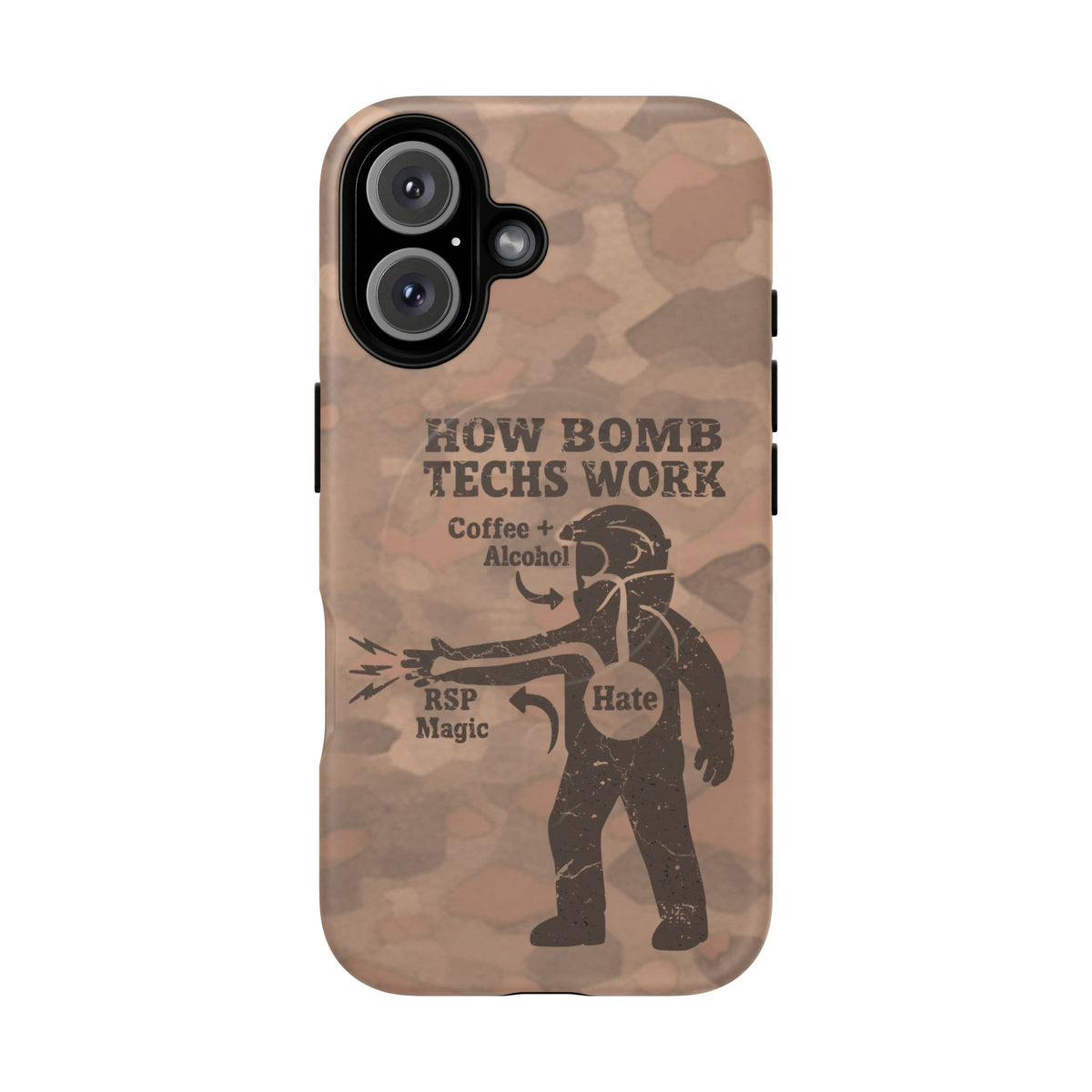 K-Factor Supply Co RSP Magic Tough Magnetic iPhone Case iPhone 16 / Matte