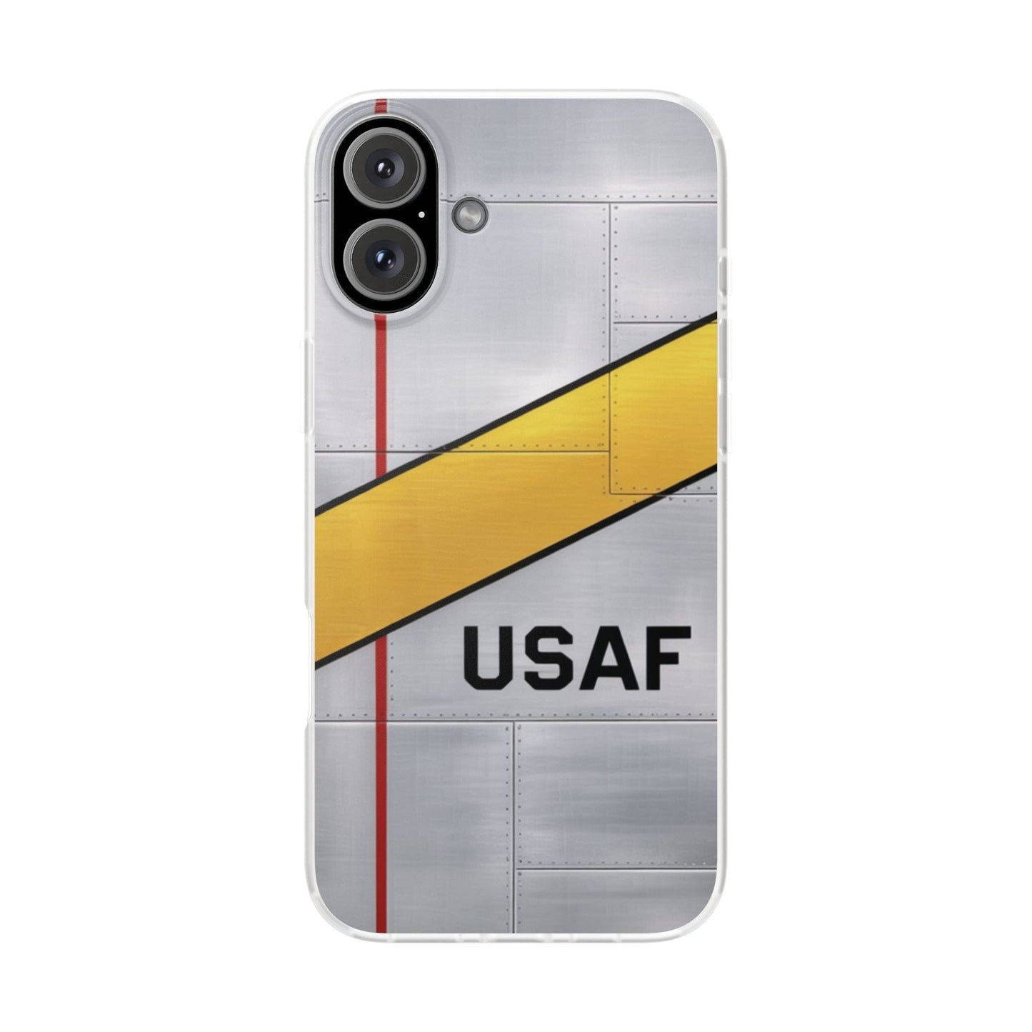 K-Factor Supply Co Sabre Slimline Flexible Phone Case iPhone 16 Plus