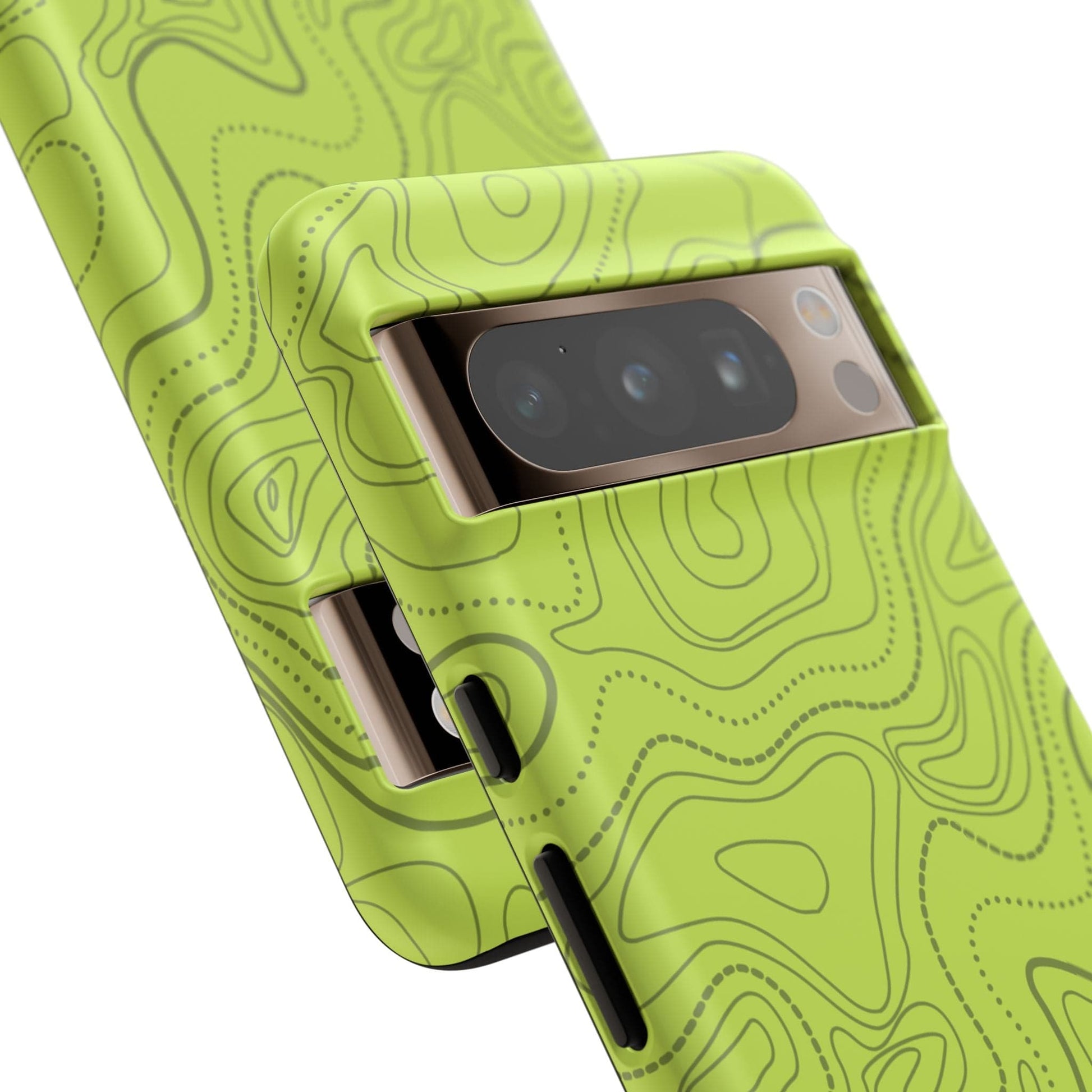 K-Factor Supply Co Signal Green Topo Tough Android Case