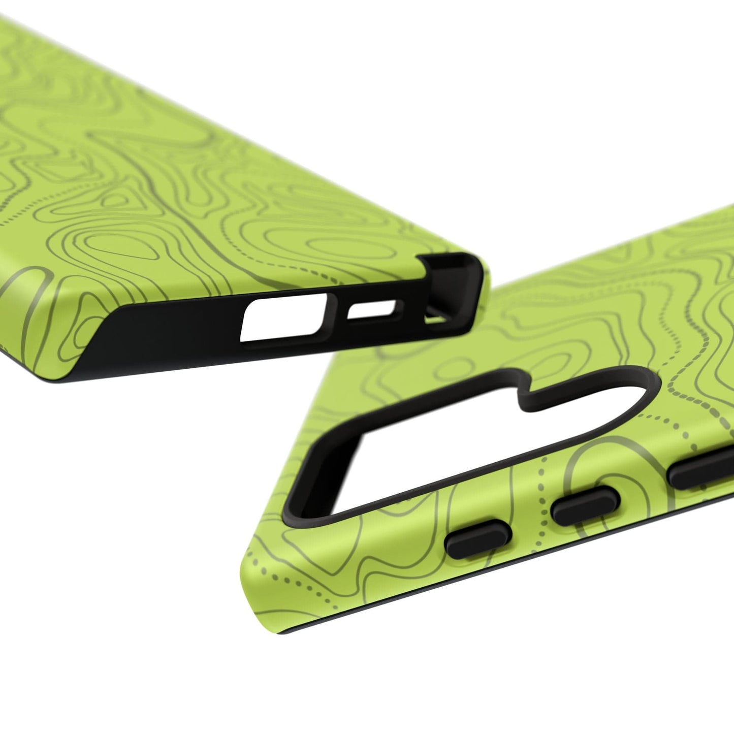 K-Factor Supply Co Signal Green Topo Tough Android Case