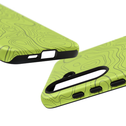K-Factor Supply Co Signal Green Topo Tough Android Case
