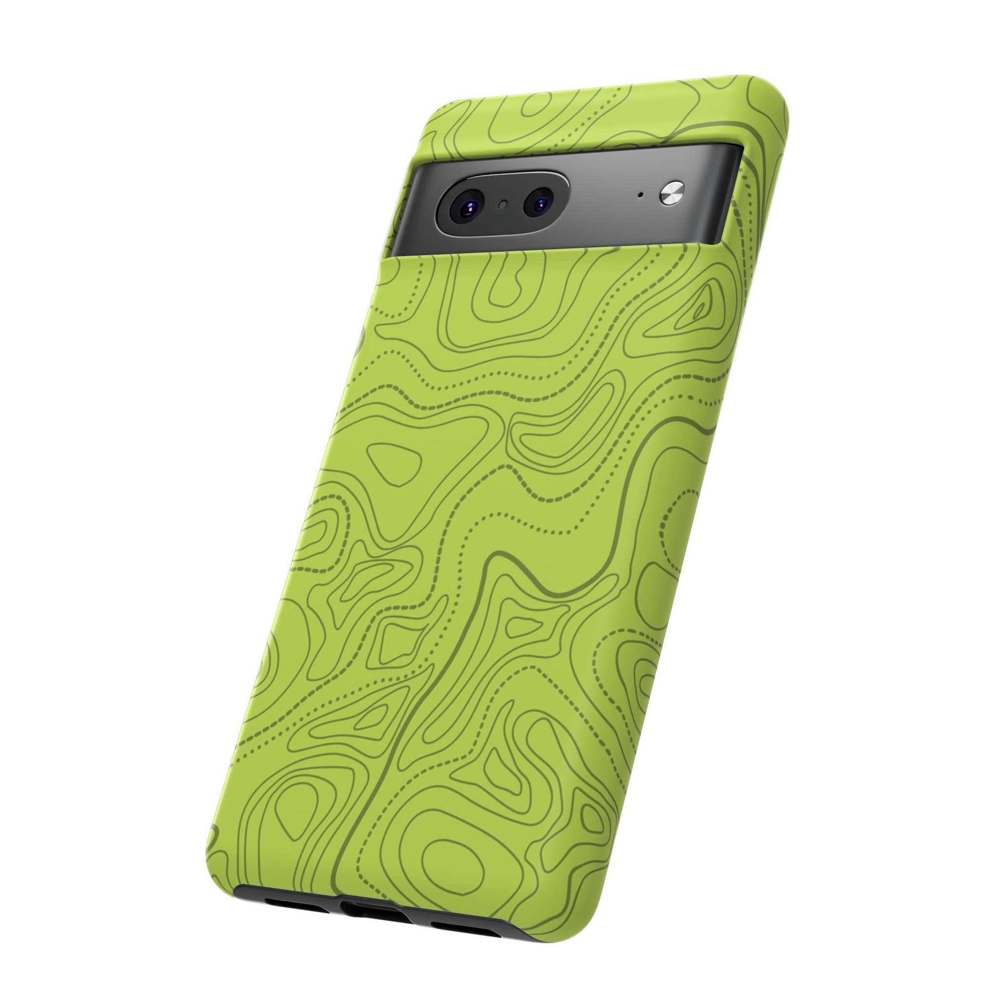 K-Factor Supply Co Signal Green Topo Tough Android Case