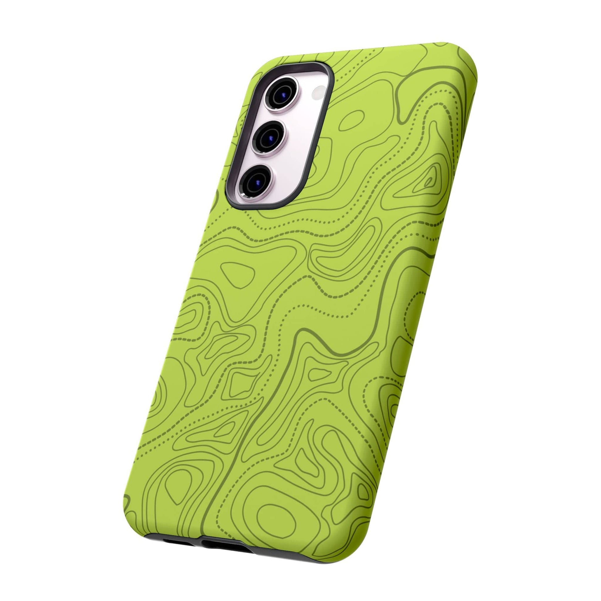 K-Factor Supply Co Signal Green Topo Tough Android Case
