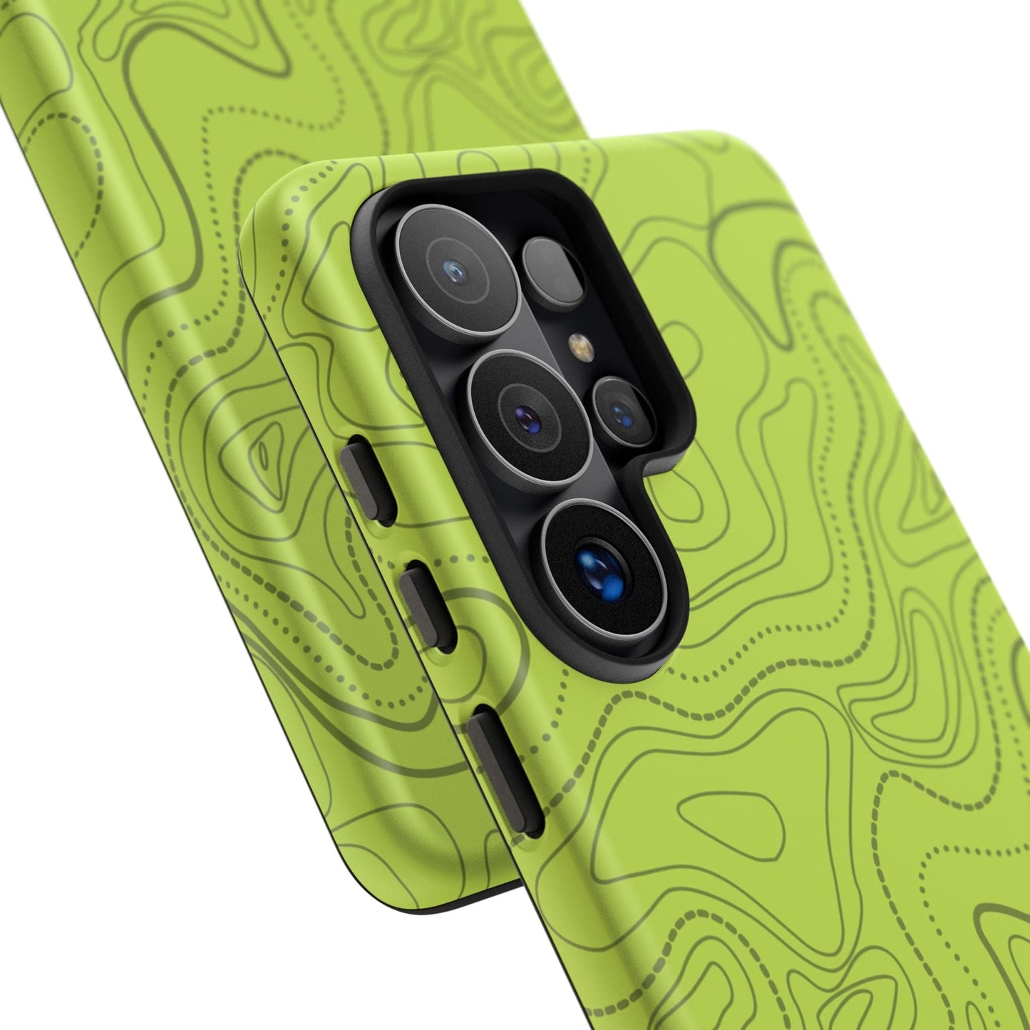 K-Factor Supply Co Signal Green Topo Tough Android Case