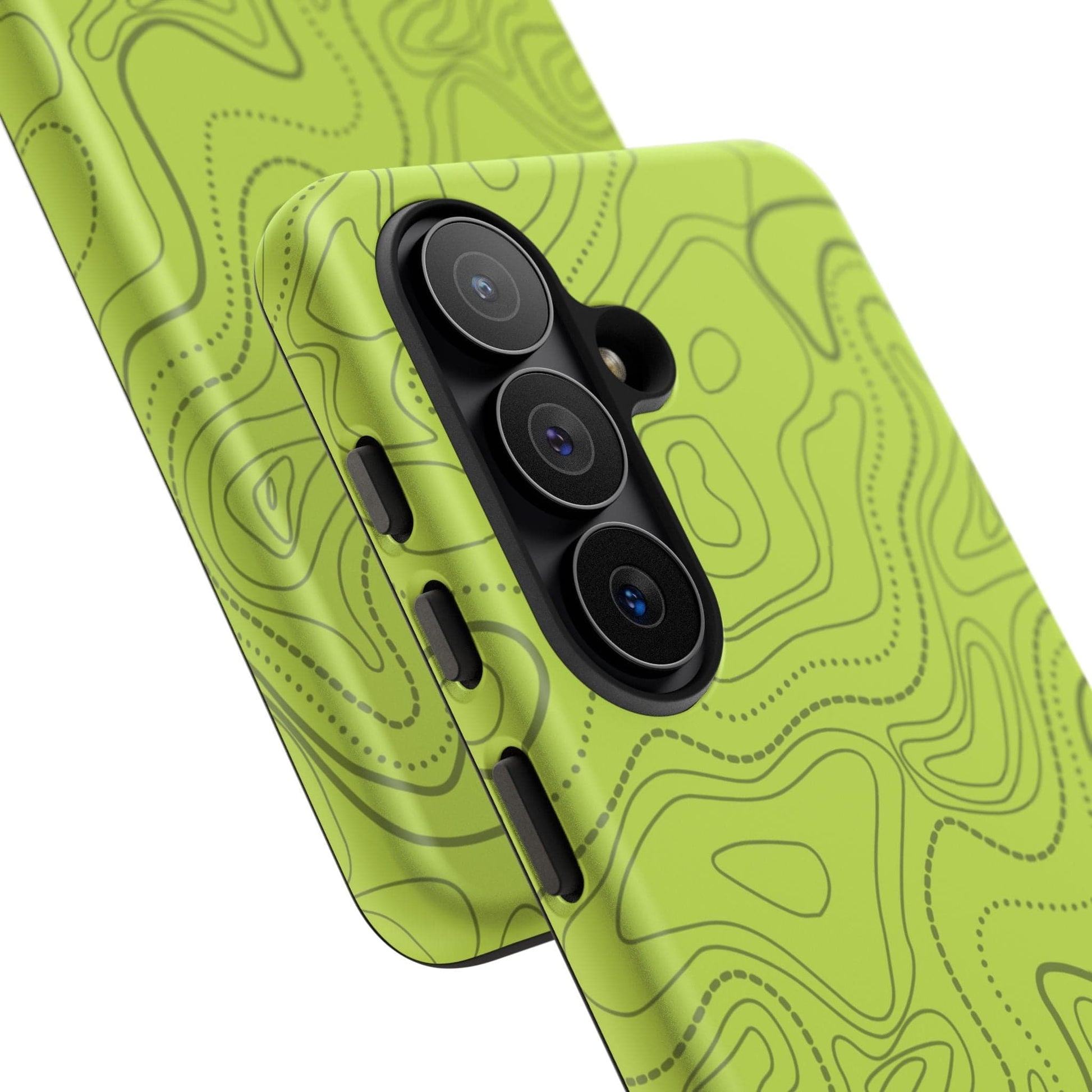 K-Factor Supply Co Signal Green Topo Tough Android Case