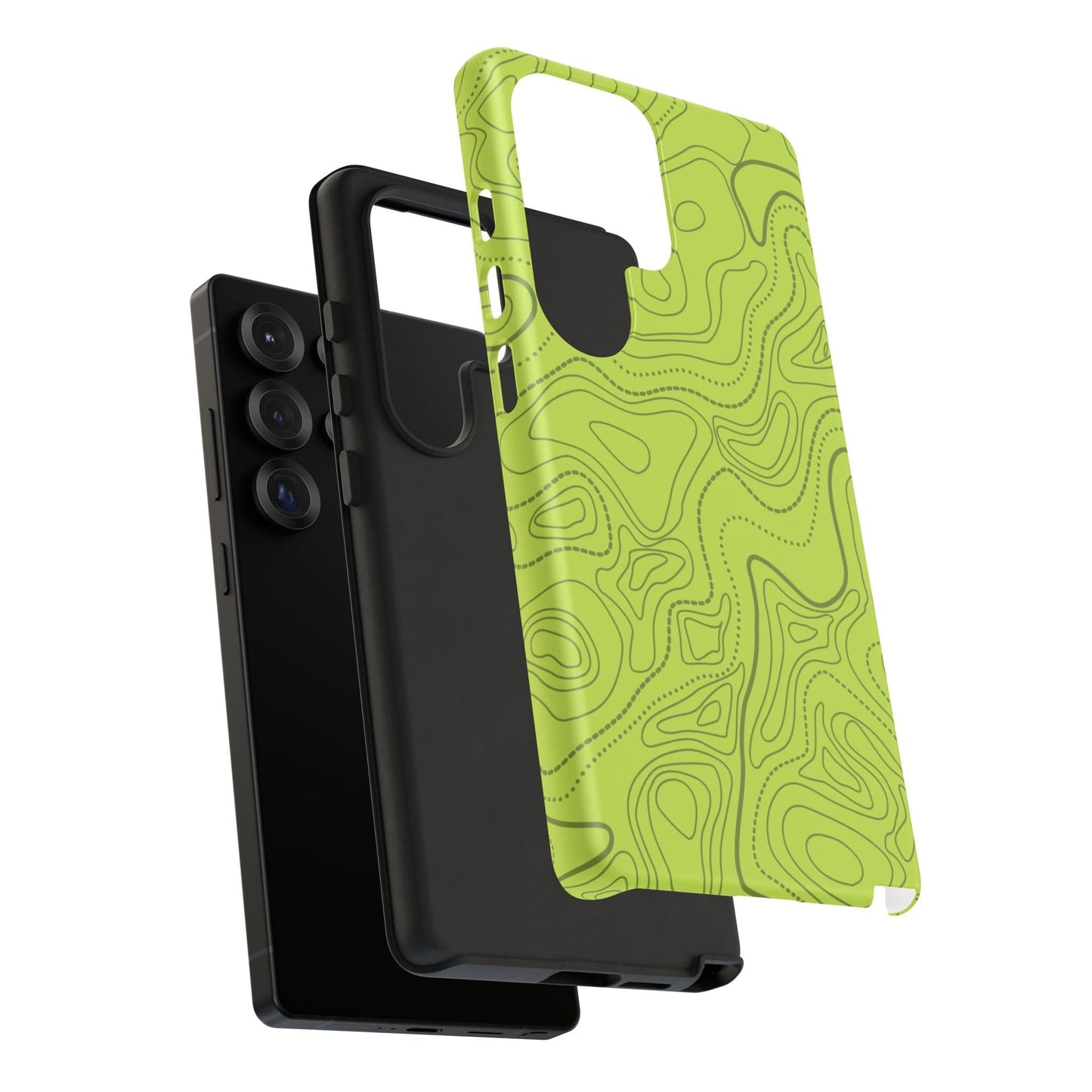 K-Factor Supply Co Signal Green Topo Tough Android Case