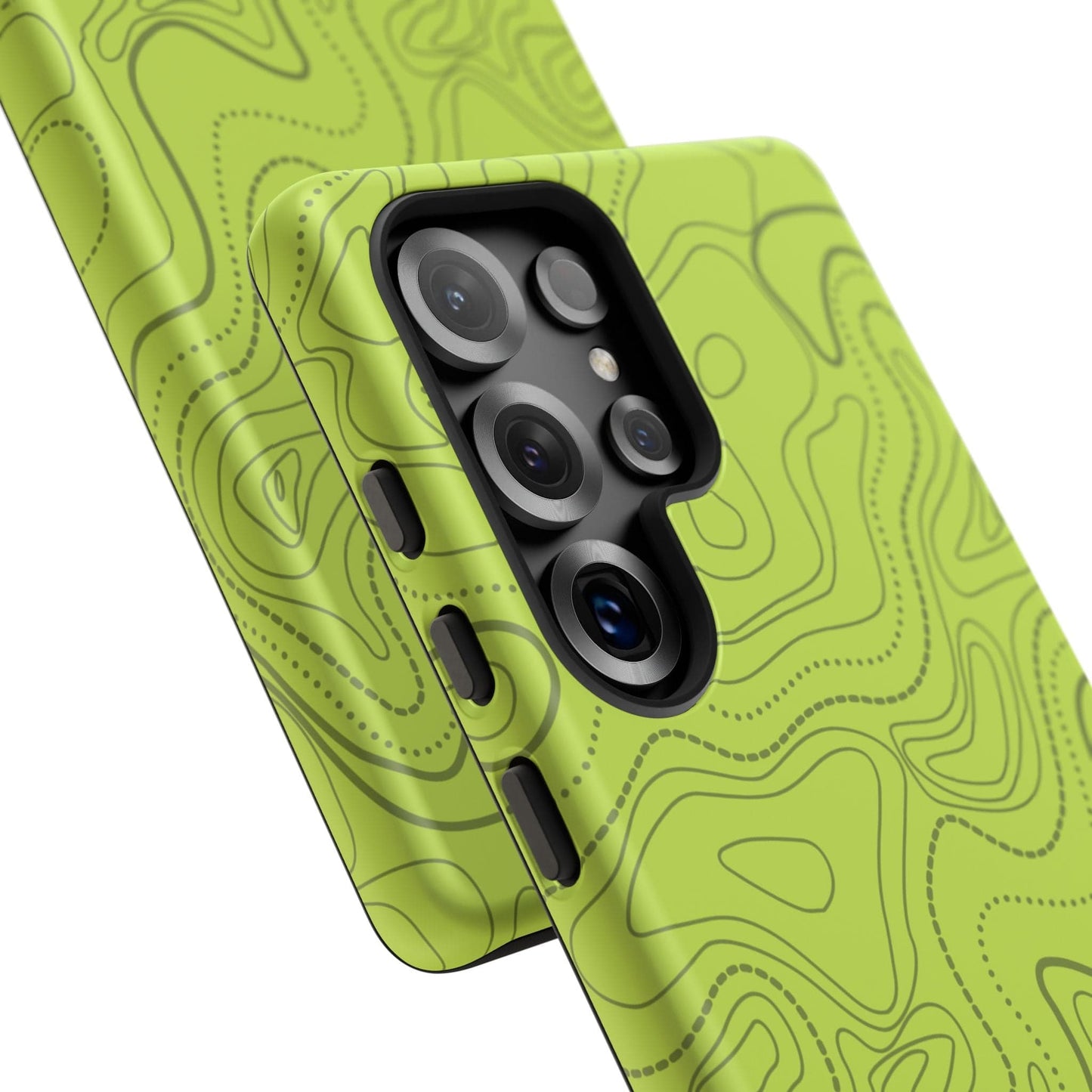 K-Factor Supply Co Signal Green Topo Tough Android Case