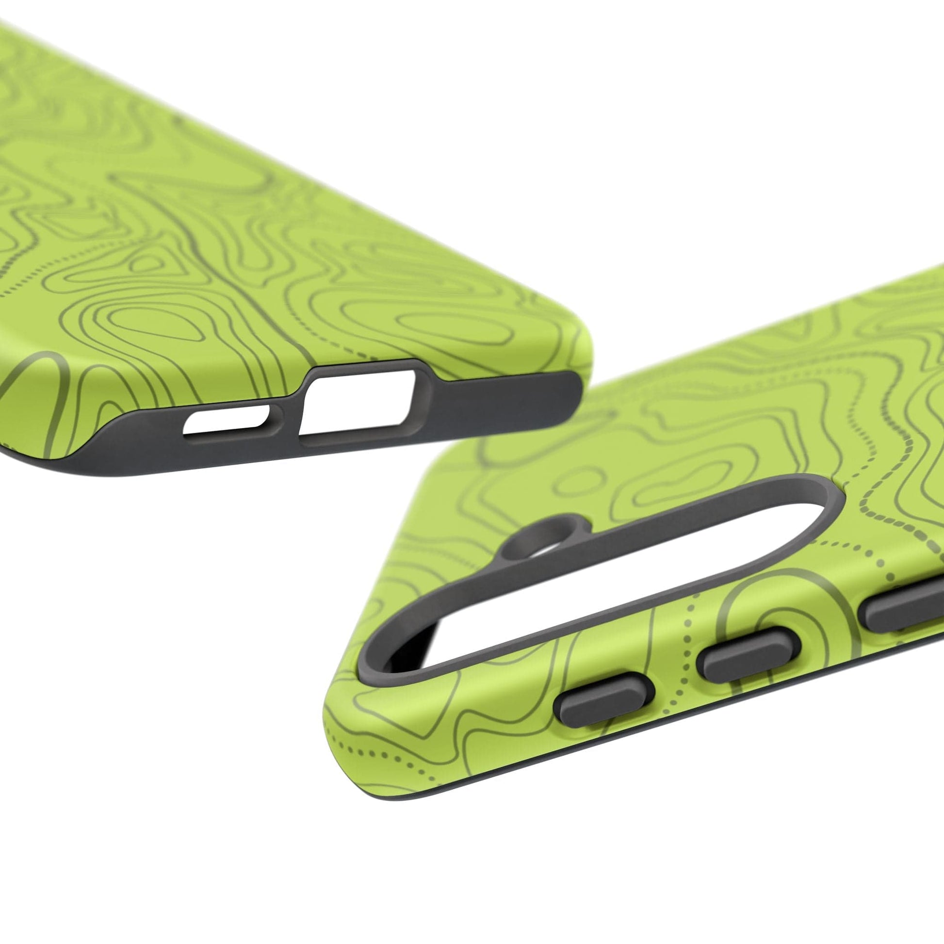 K-Factor Supply Co Signal Green Topo Tough Android Case