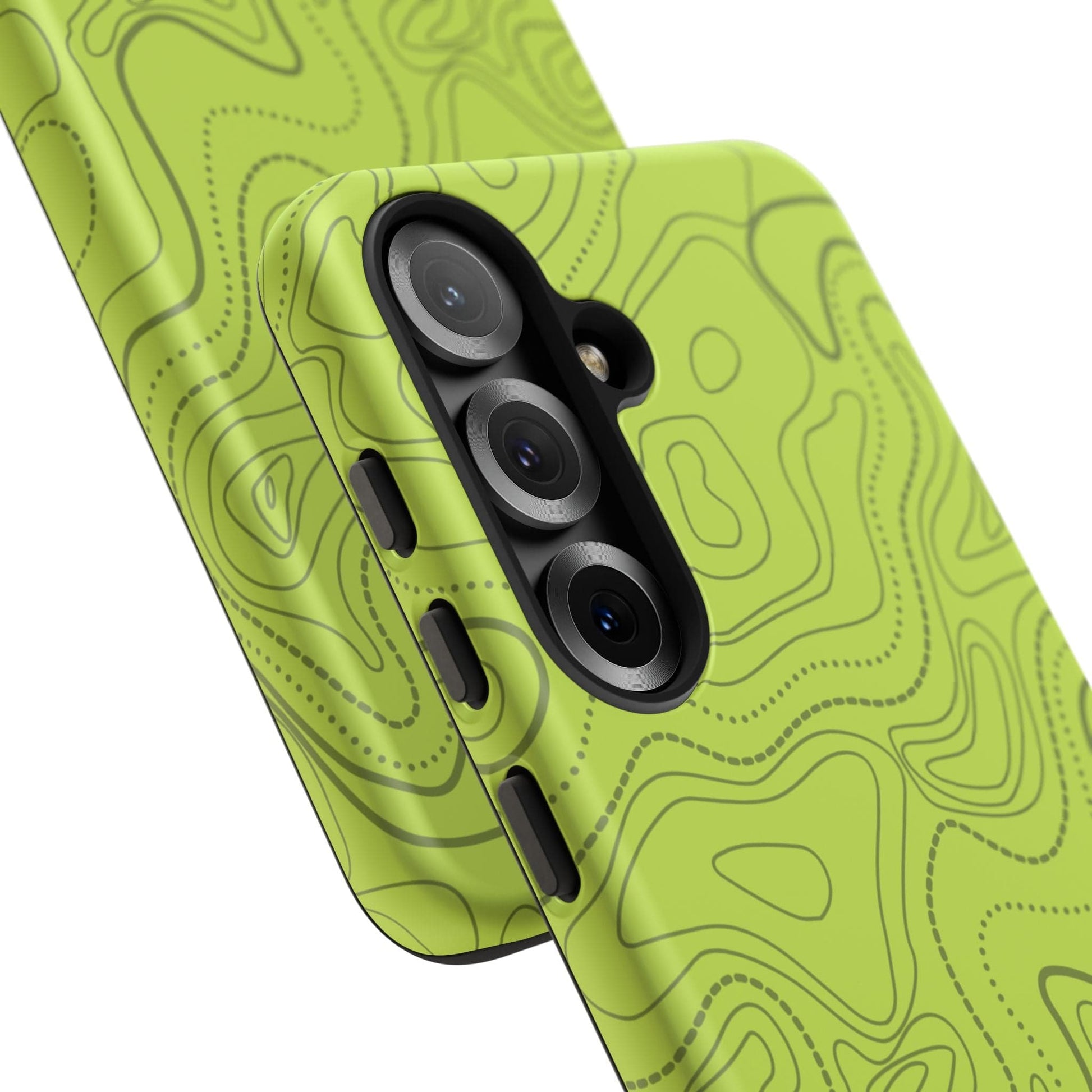 K-Factor Supply Co Signal Green Topo Tough Android Case