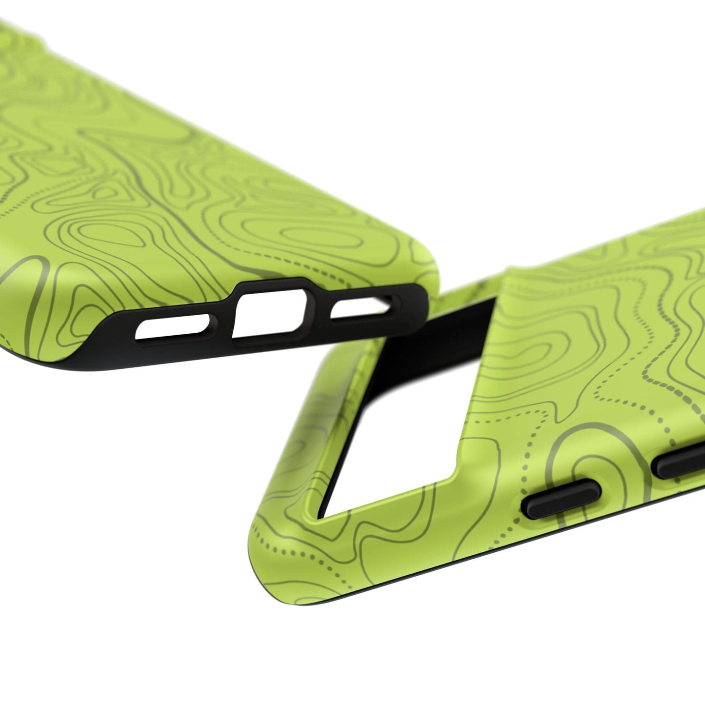 K-Factor Supply Co Signal Green Topo Tough Android Case
