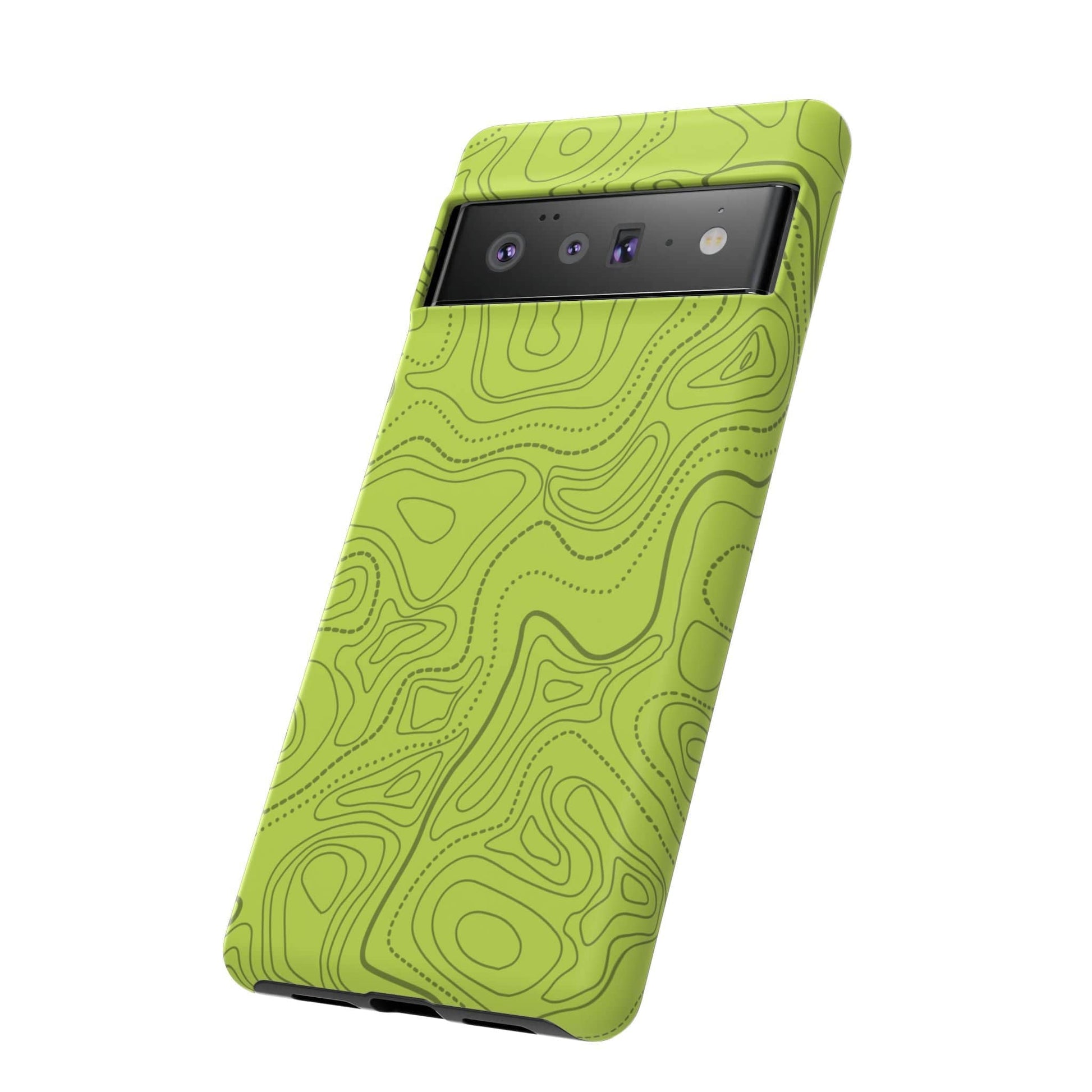 K-Factor Supply Co Signal Green Topo Tough Android Case