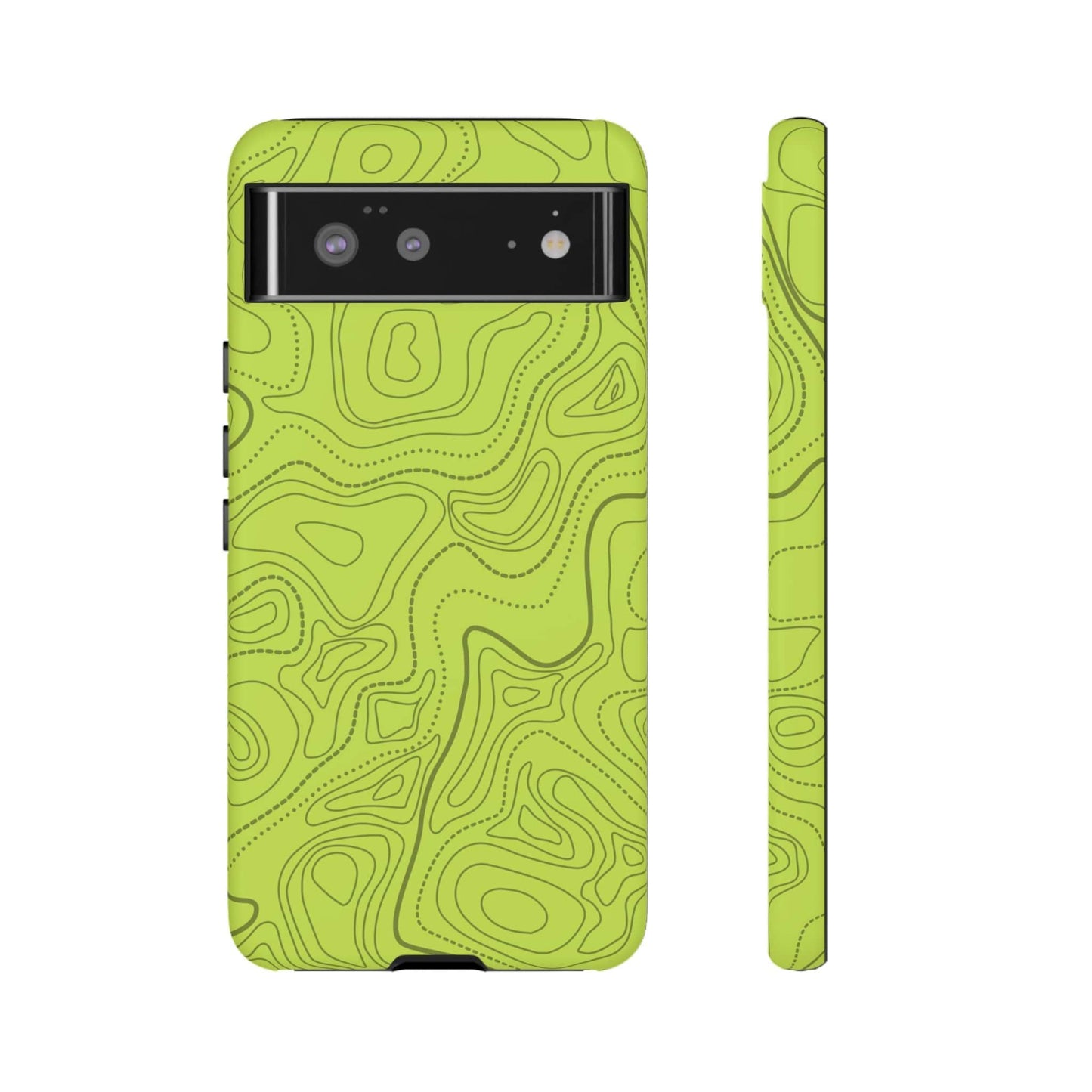 K-Factor Supply Co Signal Green Topo Tough Android Case Google Pixel 6