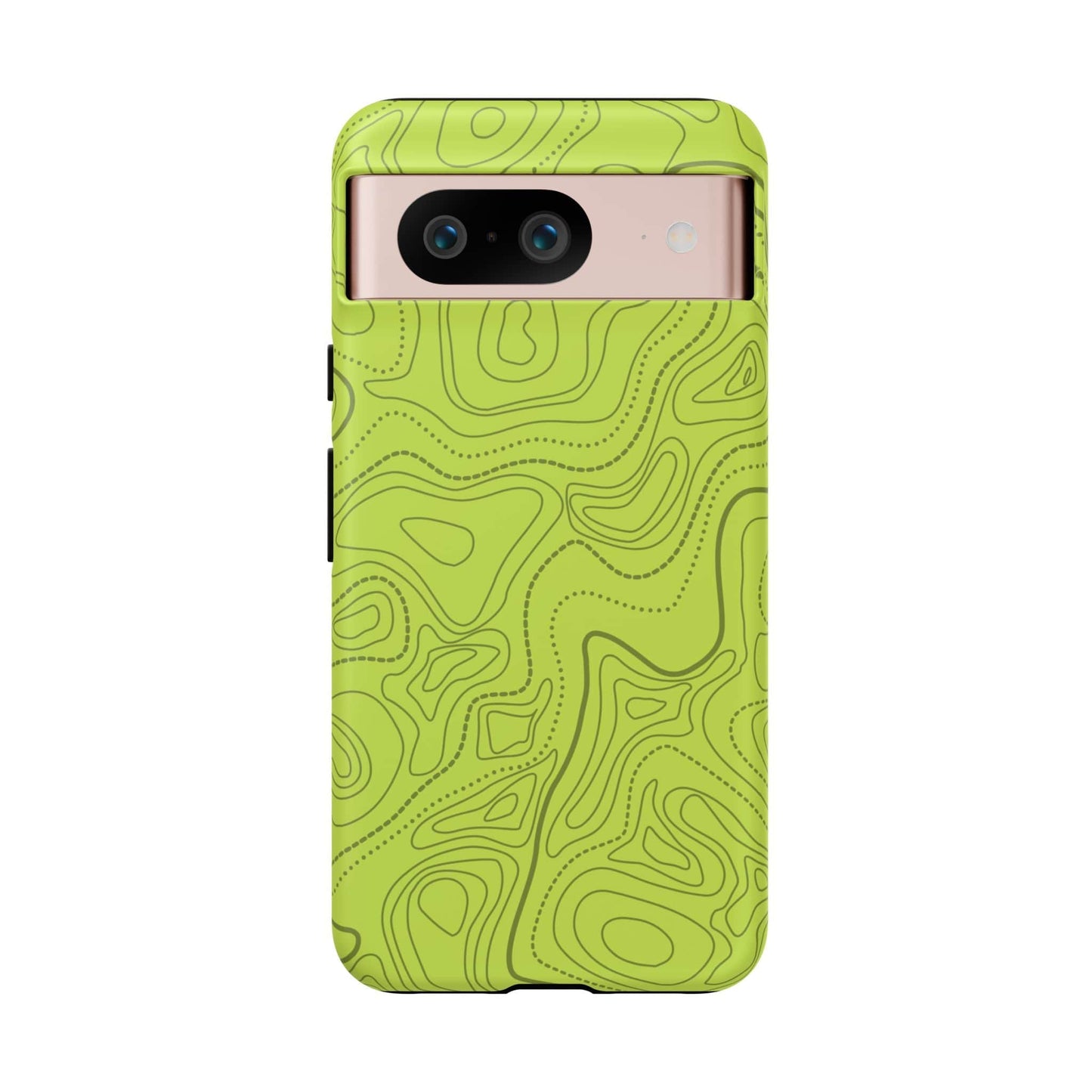 K-Factor Supply Co Signal Green Topo Tough Android Case Google Pixel 8 / Matte