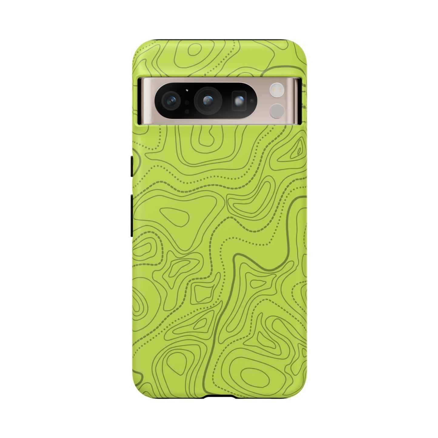 K-Factor Supply Co Signal Green Topo Tough Android Case Google Pixel 8 Pro / Matte
