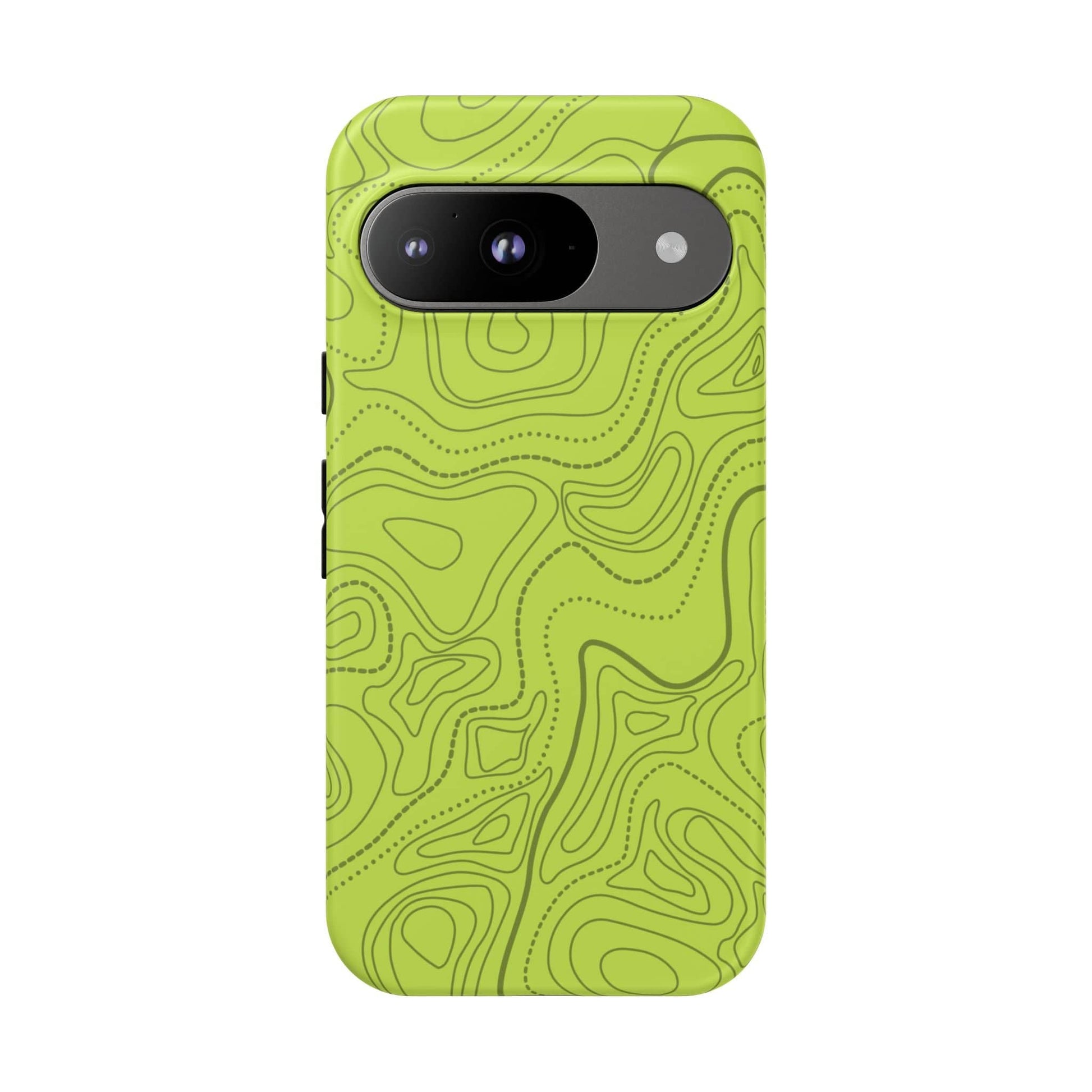 K-Factor Supply Co Signal Green Topo Tough Android Case Google Pixel 9