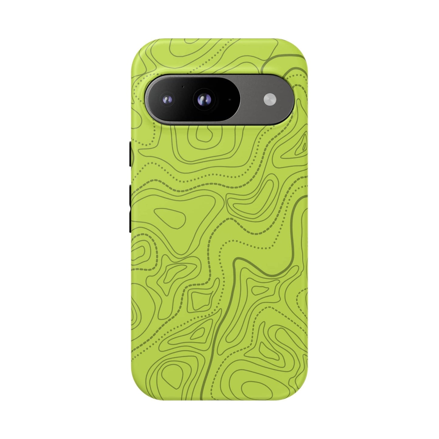 K-Factor Supply Co Signal Green Topo Tough Android Case Google Pixel 9 / Matte