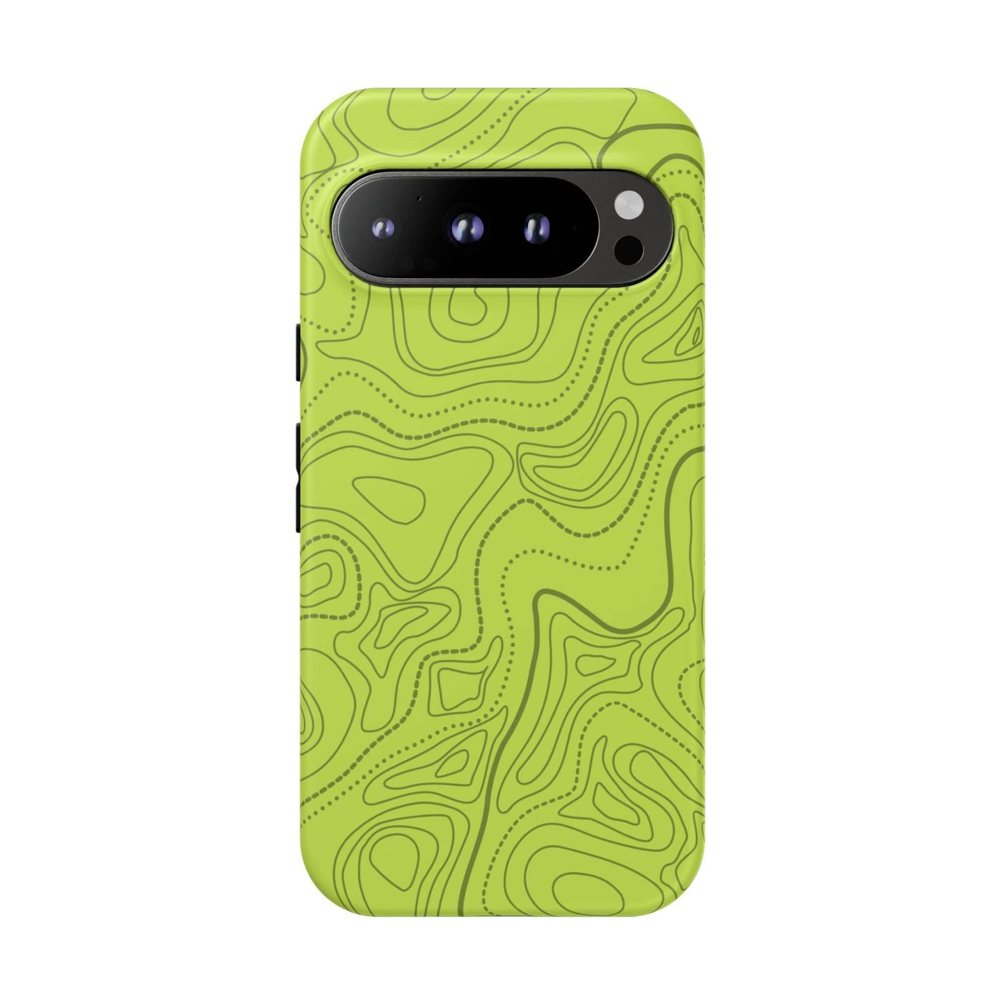 K-Factor Supply Co Signal Green Topo Tough Android Case Google Pixel 9 Pro