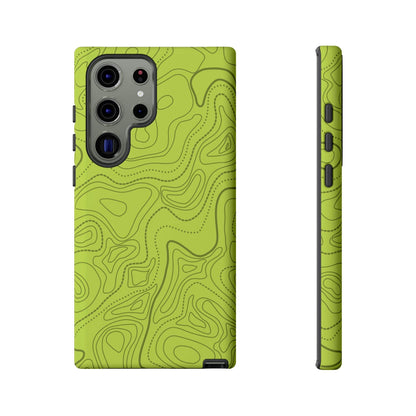 K-Factor Supply Co Signal Green Topo Tough Android Case Samsung Galaxy S23 Ultra / Matte