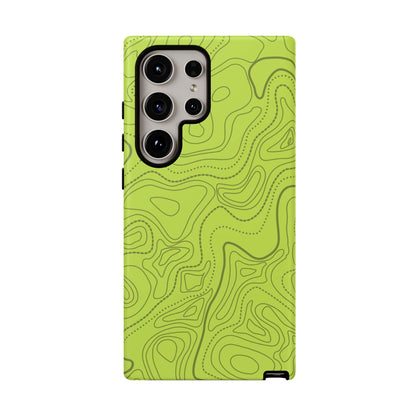 K-Factor Supply Co Signal Green Topo Tough Android Case Samsung Galaxy S24 Ultra / Matte