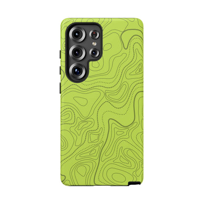 K-Factor Supply Co Signal Green Topo Tough Android Case Samsung Galaxy S25 Ultra / Matte