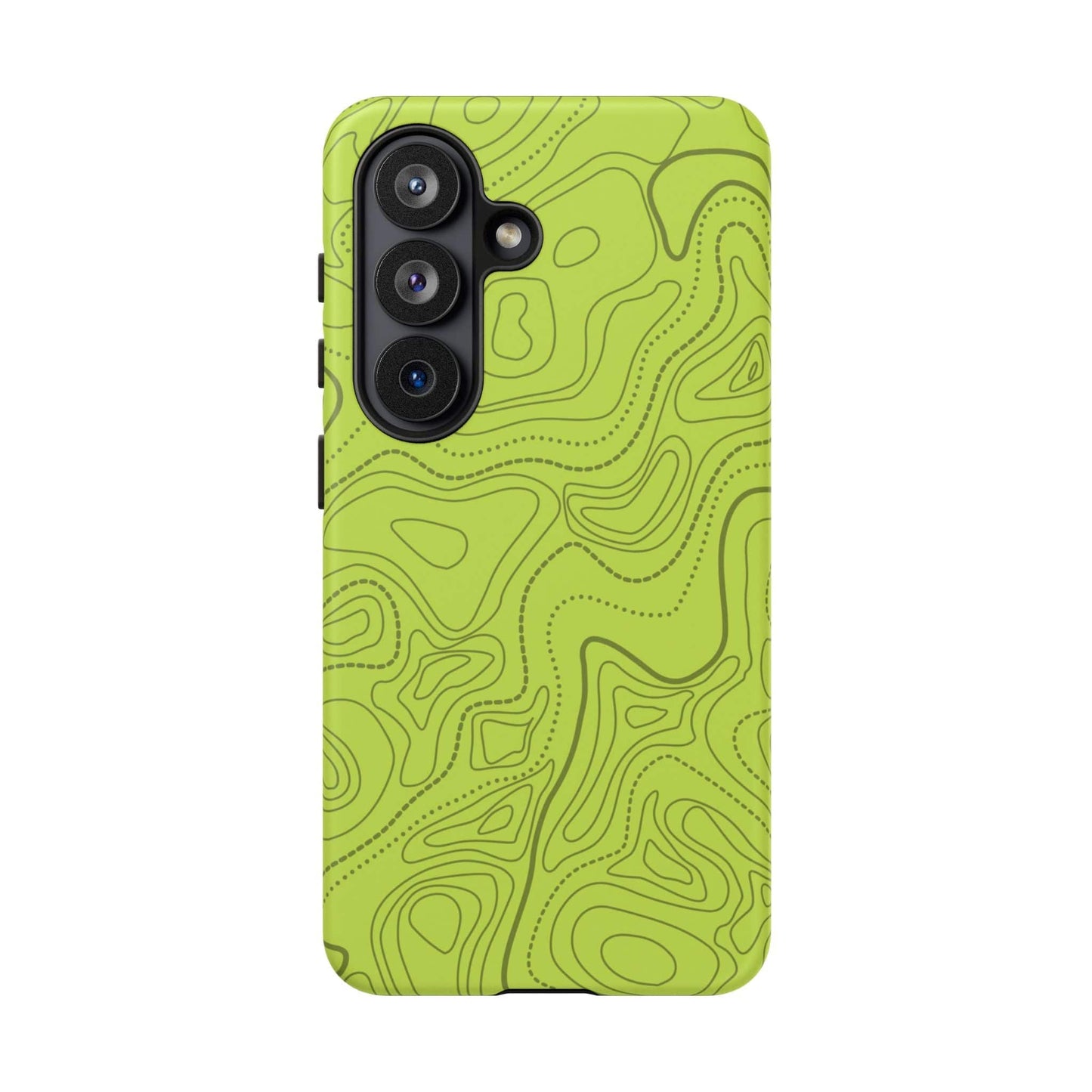 K-Factor Supply Co Signal Green Topo Tough Android Case Samsung Galaxy S26 / Matte