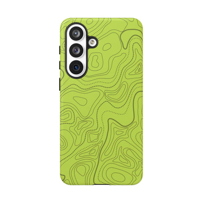 K-Factor Supply Co Signal Green Topo Tough Android Case Samsung Galaxy S26 Plus / Matte