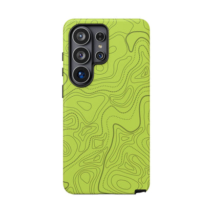 K-Factor Supply Co Signal Green Topo Tough Android Case Samsung Galaxy S26 Ultra / Matte