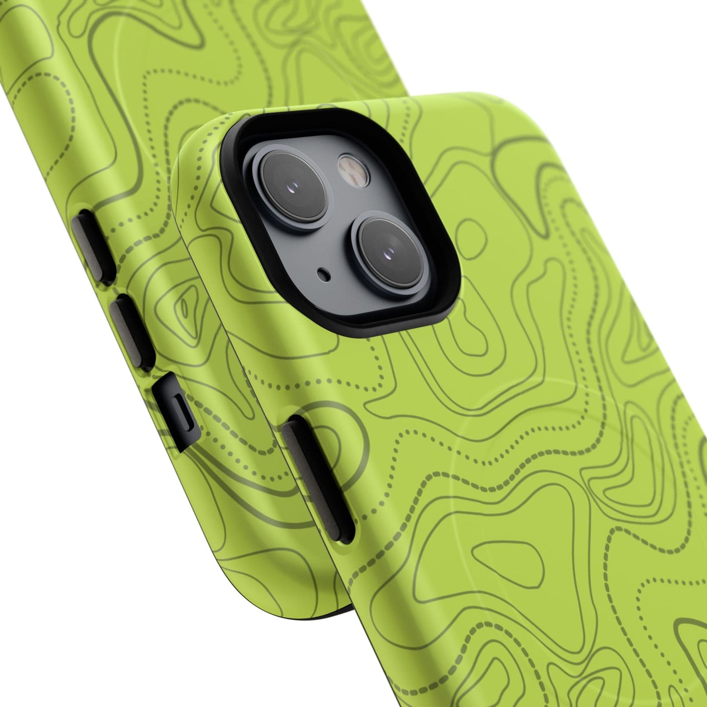 K-Factor Supply Co Signal Green Topo Tough Magnetic iPhone Case