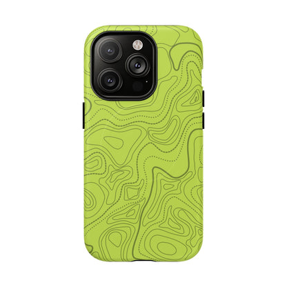K-Factor Supply Co Signal Green Topo Tough Magnetic iPhone Case iPhone 14 Pro