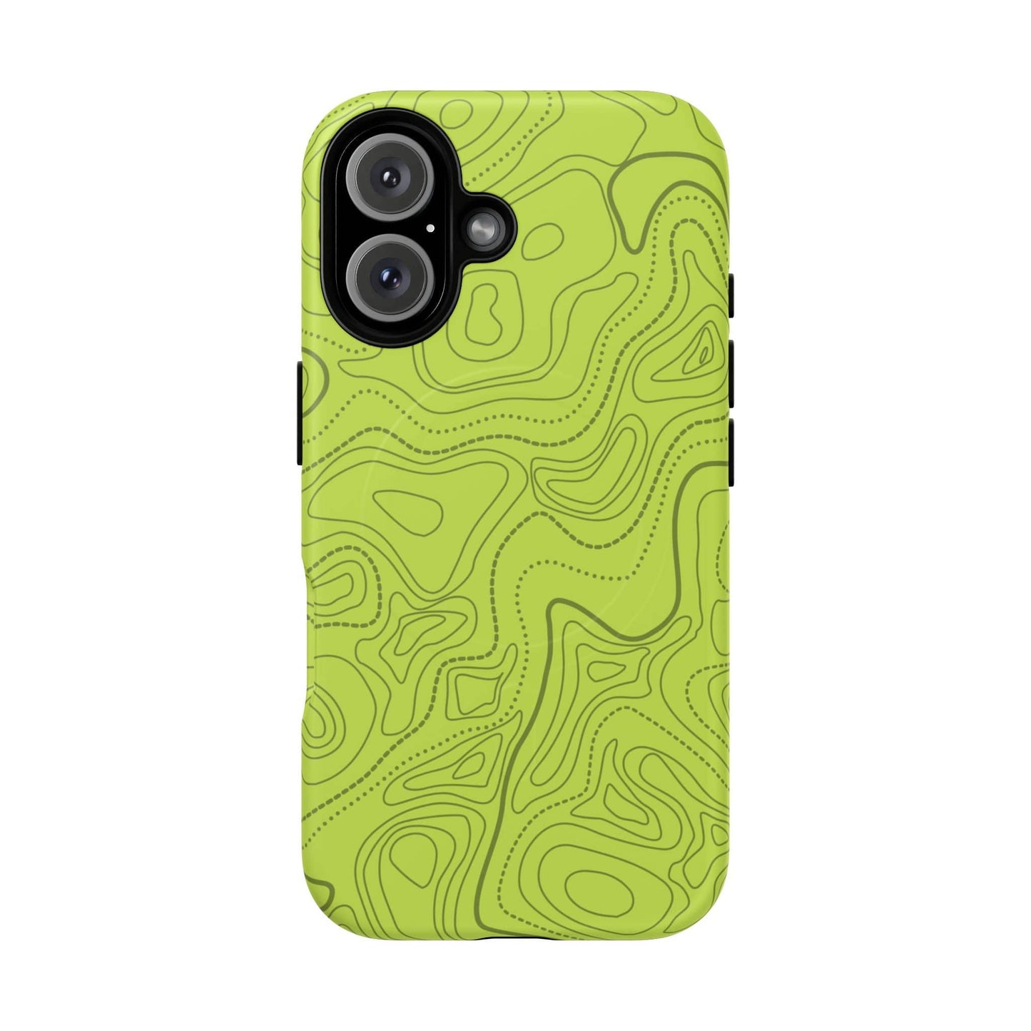 K-Factor Supply Co Signal Green Topo Tough Magnetic iPhone Case iPhone 16