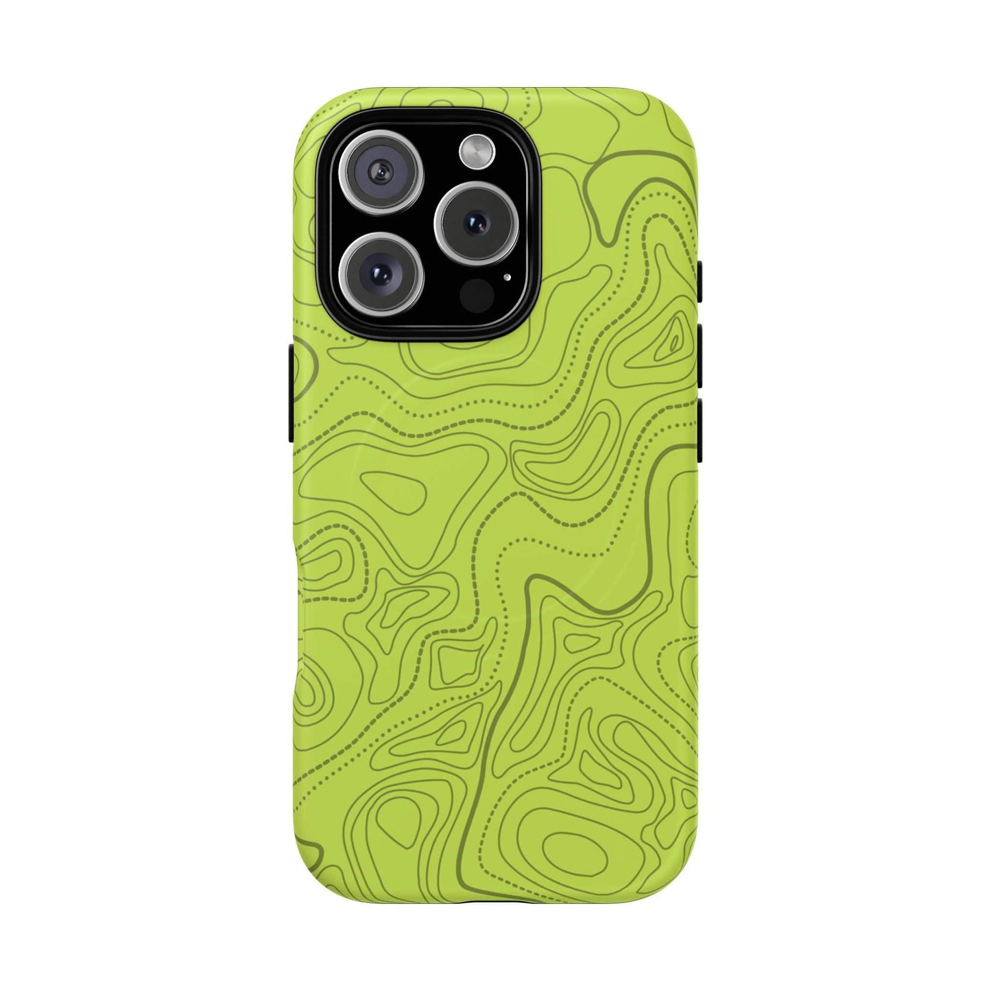 K-Factor Supply Co Signal Green Topo Tough Magnetic iPhone Case iPhone 16 Pro