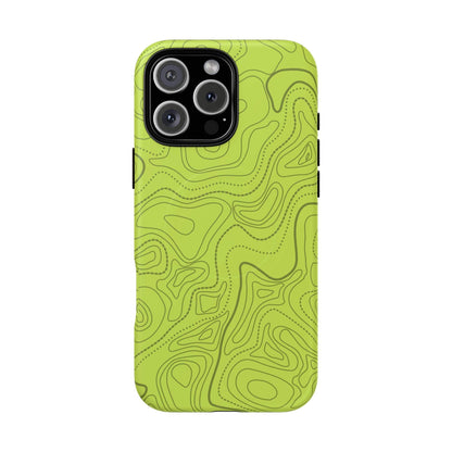 K-Factor Supply Co Signal Green Topo Tough Magnetic iPhone Case iPhone 16 Pro Max