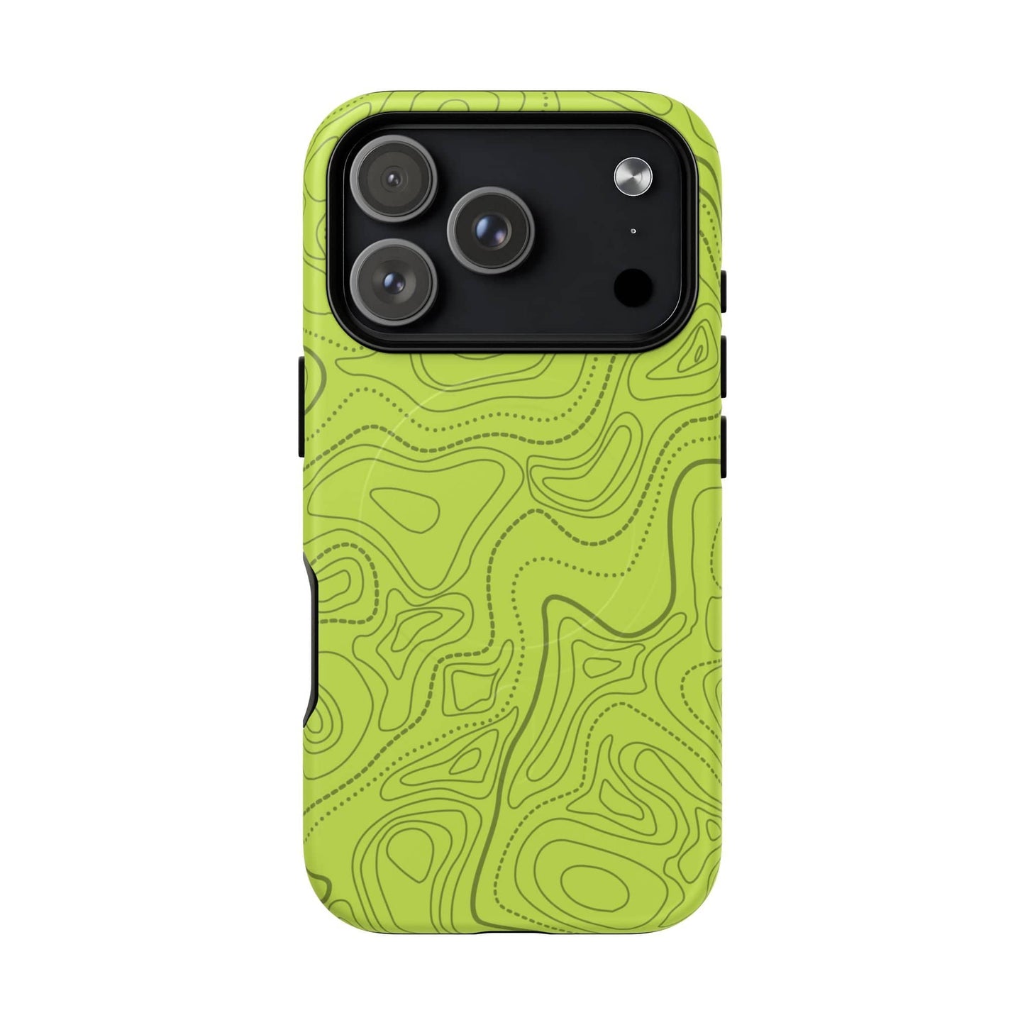 K-Factor Supply Co Signal Green Topo Tough Magnetic iPhone Case iPhone 17 Pro