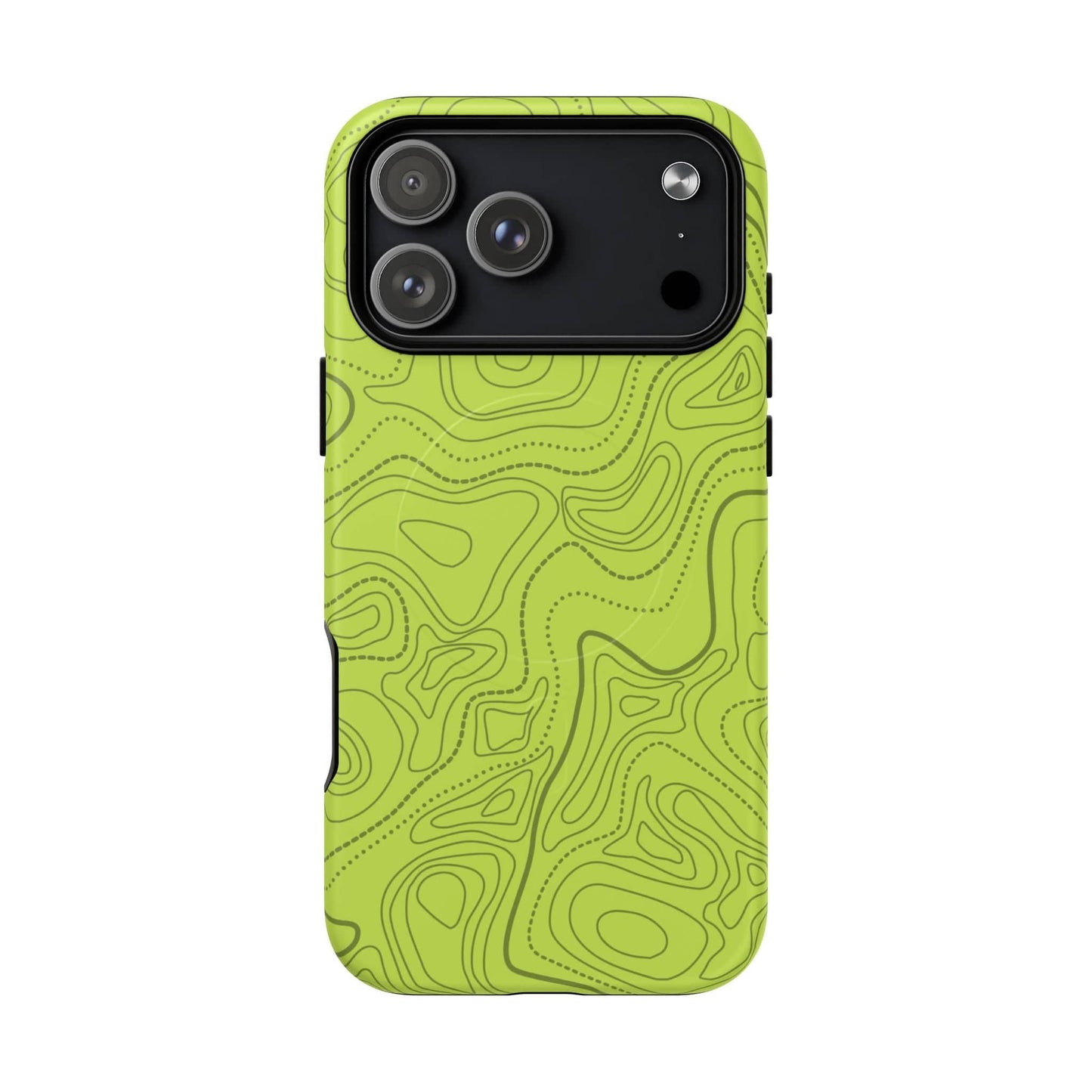 K-Factor Supply Co Signal Green Topo Tough Magnetic iPhone Case iPhone 17 Pro Max