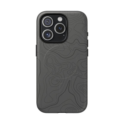 K-Factor Supply Co Stealth Topo Tough Magnetic iPhone Case iPhone 15 Pro / Matte