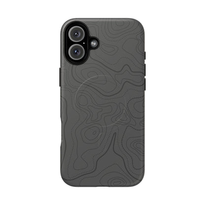 K-Factor Supply Co Stealth Topo Tough Magnetic iPhone Case iPhone 16 Plus / Matte