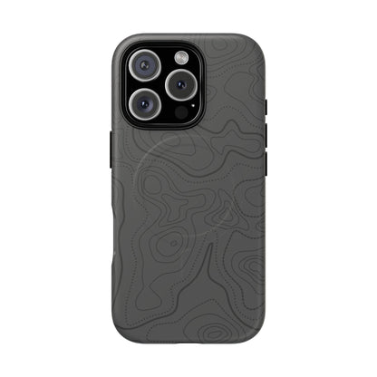 K-Factor Supply Co Stealth Topo Tough Magnetic iPhone Case iPhone 16 Pro / Matte