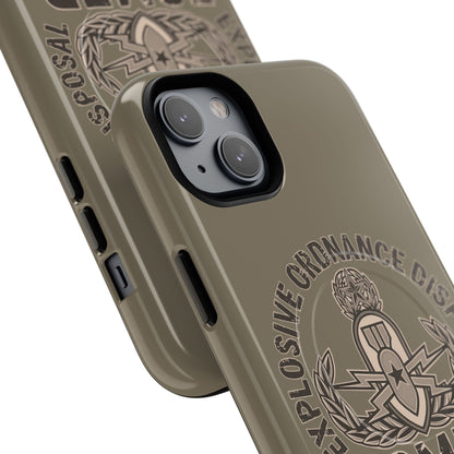 K-Factor Supply Co Subdued EOMFD Crab Tough Magnetic iPhone Case