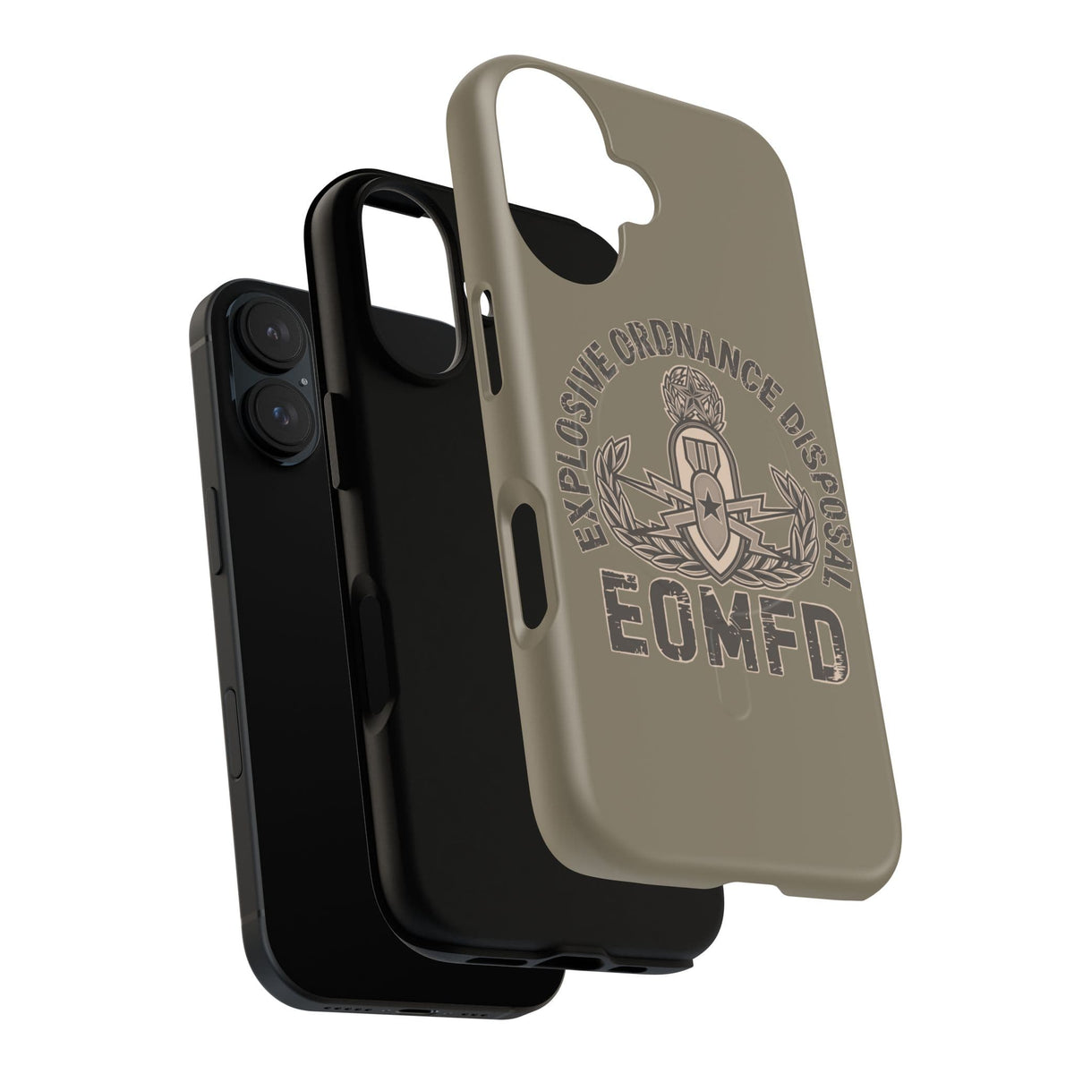 K-Factor Supply Co Subdued EOMFD Crab Tough Magnetic iPhone Case