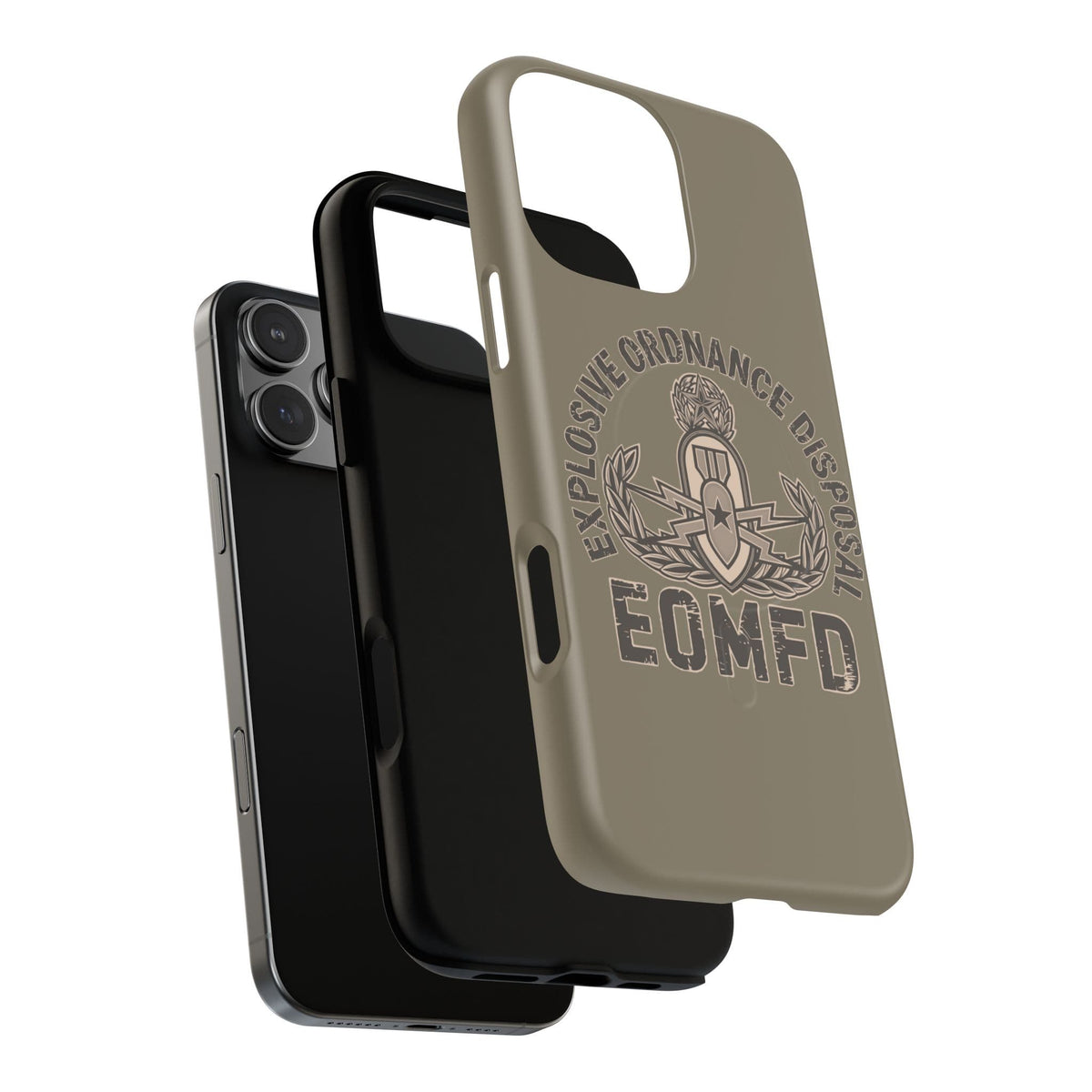 K-Factor Supply Co Subdued EOMFD Crab Tough Magnetic iPhone Case