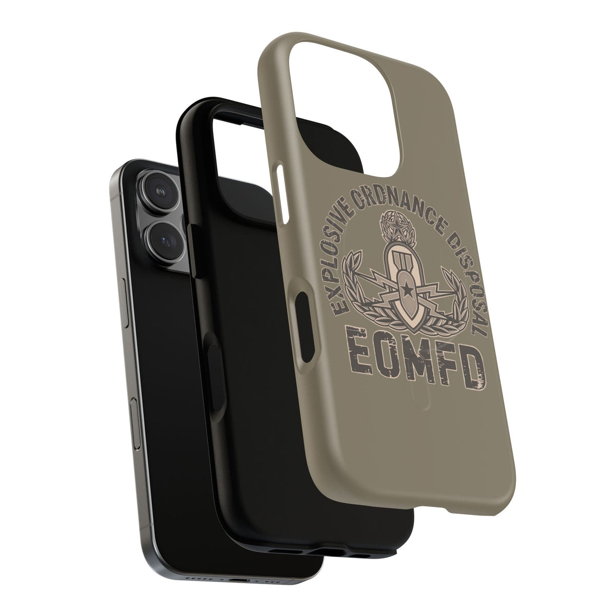 K-Factor Supply Co Subdued EOMFD Crab Tough Magnetic iPhone Case