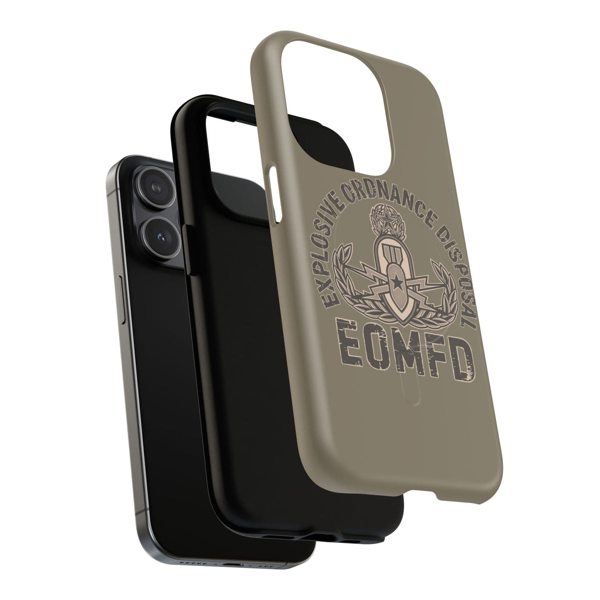 K-Factor Supply Co Subdued EOMFD Crab Tough Magnetic iPhone Case