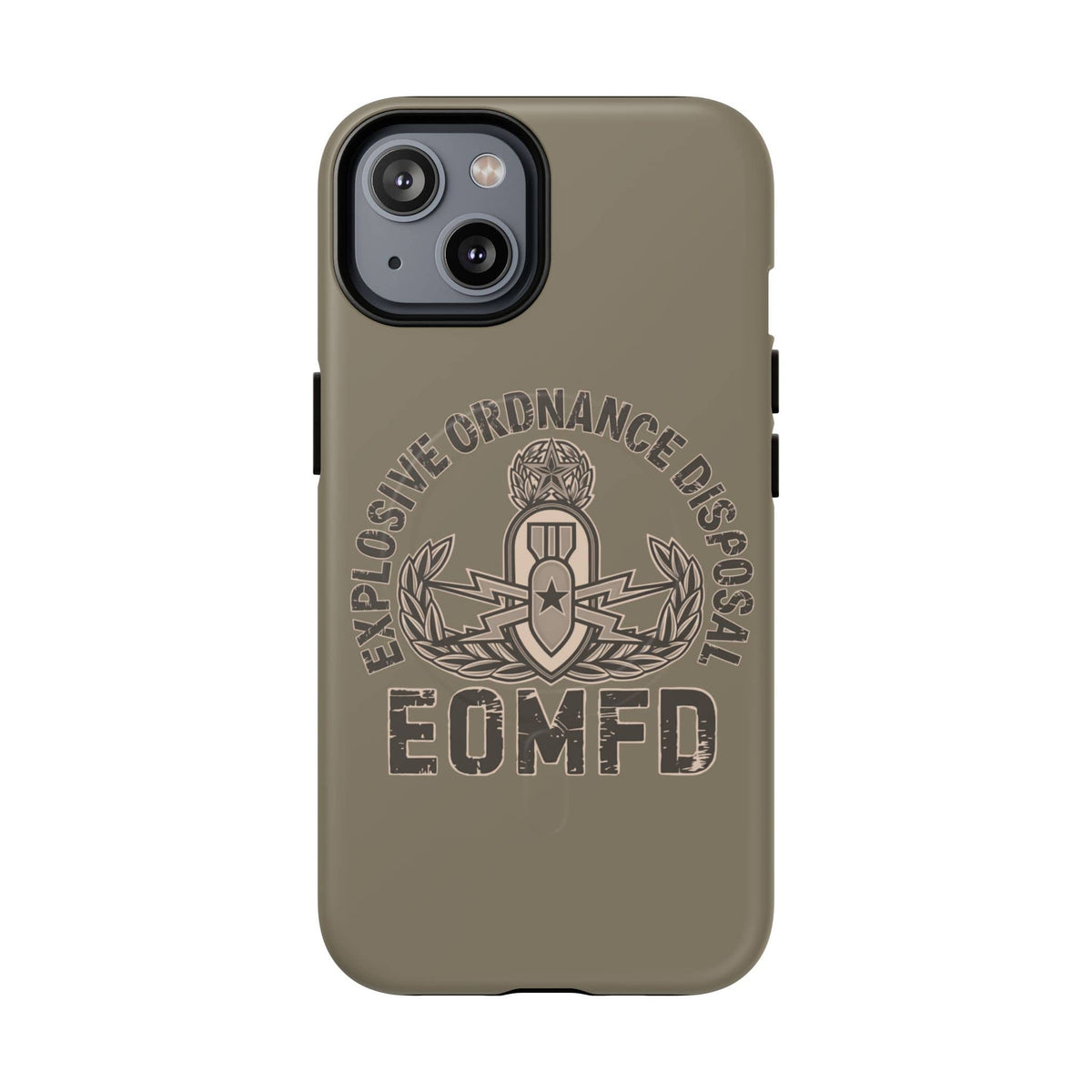 K-Factor Supply Co Subdued EOMFD Crab Tough Magnetic iPhone Case iPhone 14 / Matte
