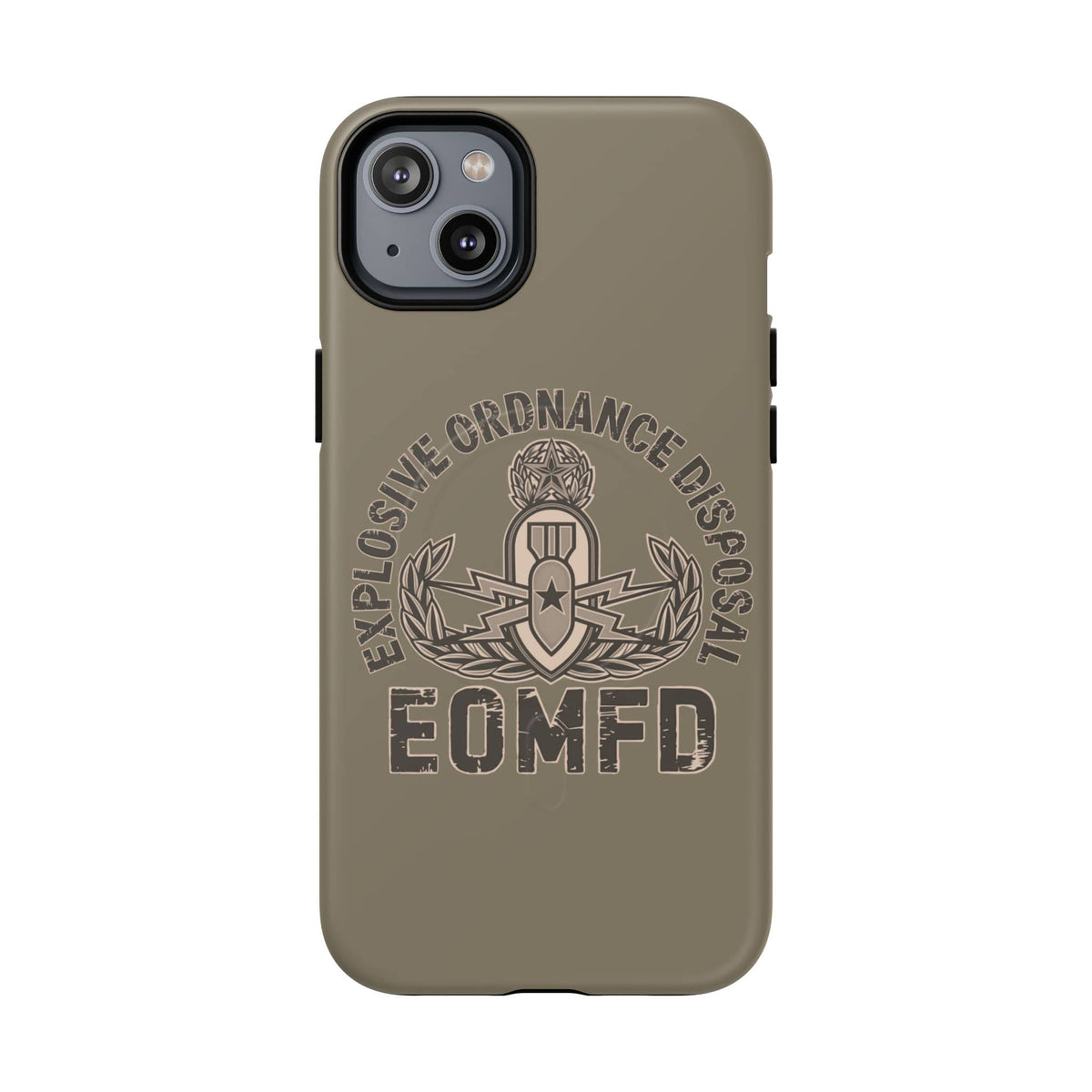 K-Factor Supply Co Subdued EOMFD Crab Tough Magnetic iPhone Case iPhone 14 Plus / Matte