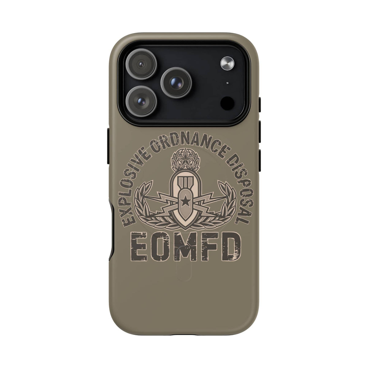 K-Factor Supply Co Subdued EOMFD Crab Tough Magnetic iPhone Case iPhone 18 Pro / Matte