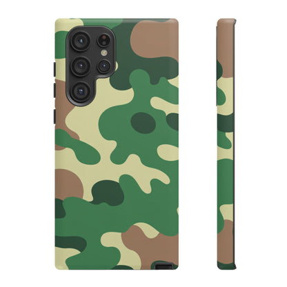 K-Factor Supply Co Taiga Camo Tough Android Case Samsung Galaxy S22 Ultra