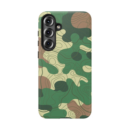 K-Factor Supply Co Taiga Topo Tough Android Case Samsung Galaxy S25 Plus
