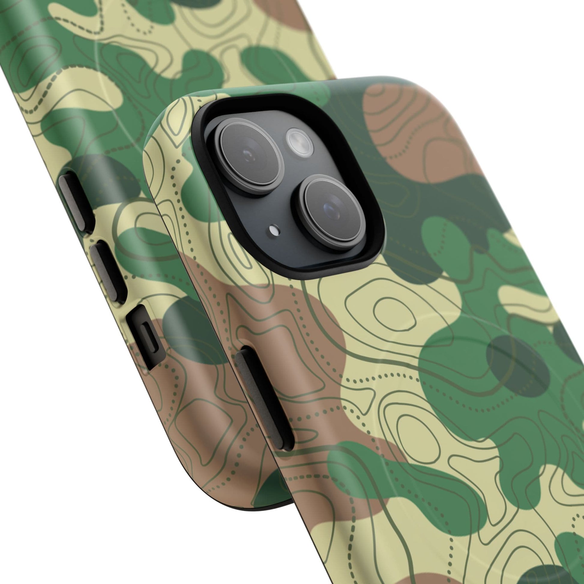 K-Factor Supply Co Taiga Topo Tough Magnetic iPhone Case
