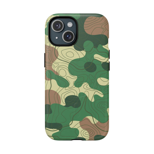 K-Factor Supply Co Taiga Topo Tough Magnetic iPhone Case iPhone 15 / Matte